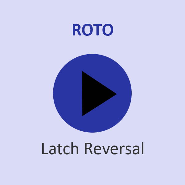 Roto H600 Latch & Deadbolt Single Spindle 4 (V Cam) Mushrooms